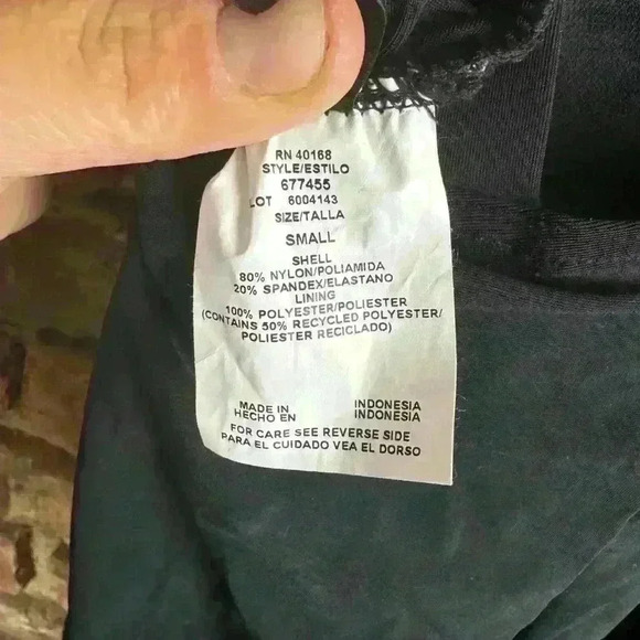 Womens Aqua Green Swimsuit Size S Black & Pink zebra - Picture 3 of 4